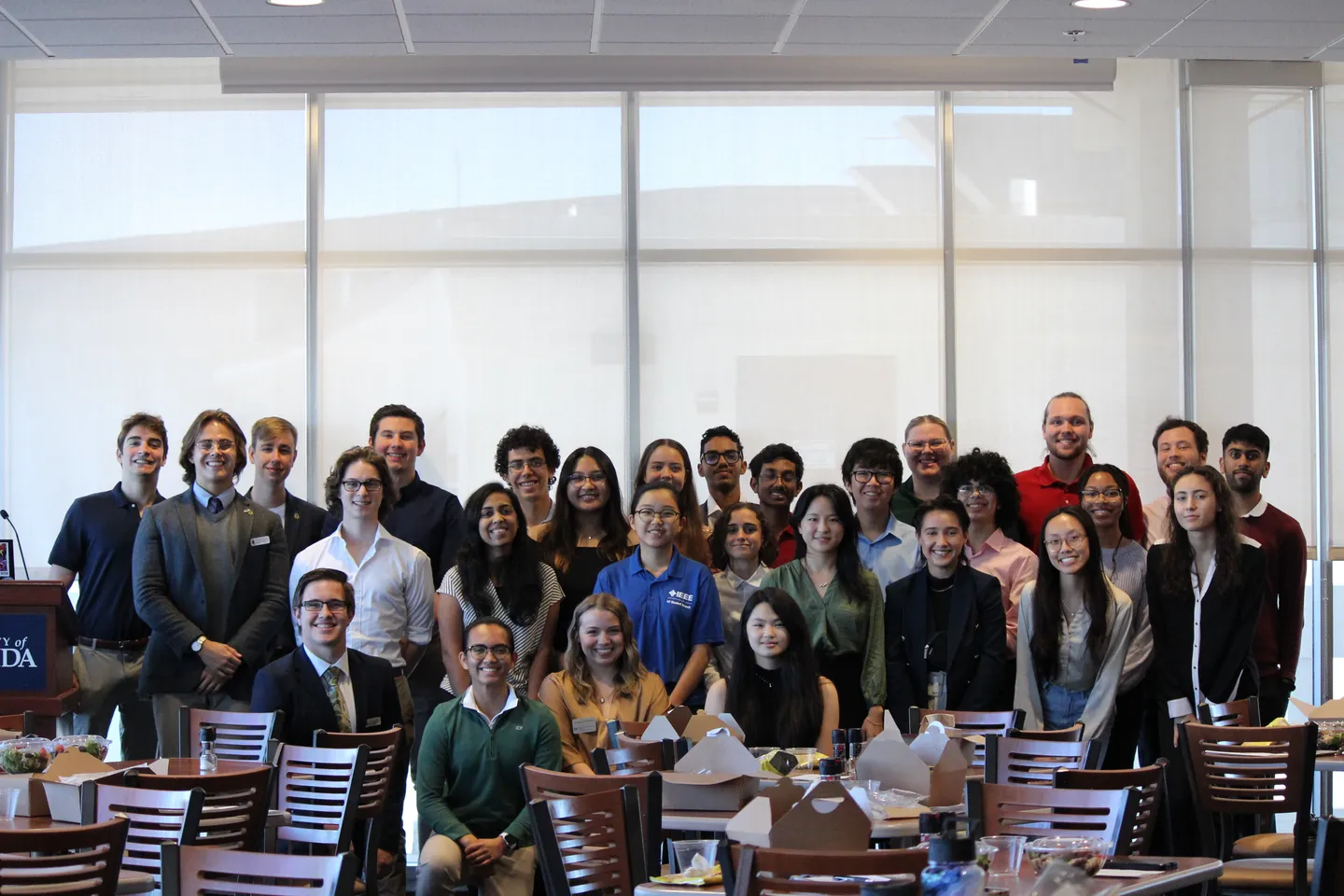 Attendees gathered for a group photo at an ELC Fall Flagship event.